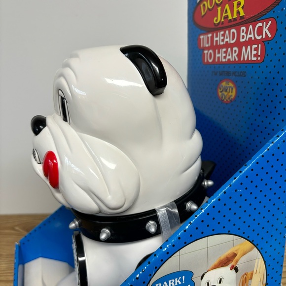 Vintage 1991 "Barking" Dog Treat Jar - Picture 8 of 15